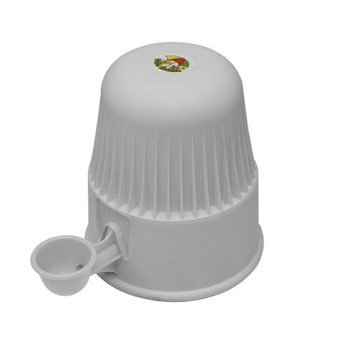 Bebedouro Vida Mansa Light Polipropileno PP Branco para Raças Pequenas - 2 Litros