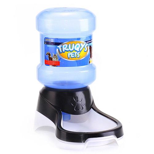 Bebedouro Automático Truqys Pets Preto com Galão - 2 Litros