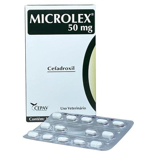 Antibiótico Cepav Microlex Cefadoxil 14 Comprimidos - 50 mg