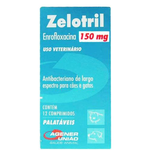 Antibacteriano Agener União Zelotril 12 comprimidos - 150 mg