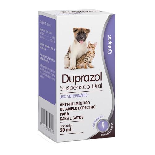 Anti-Helmintico Duprat Duprazol para Cães e Gatos - 30 mL