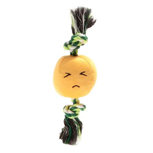 Brinquedo de Pelúcia e Corda Laranja - Tam. Único