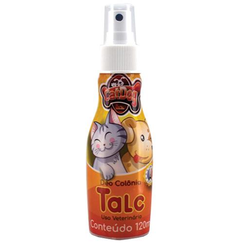 Deo Colônia CatDog & Cia Talc para Cães e Gatos - 120 mL