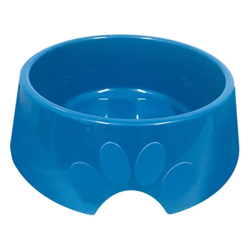 Comedouro Furacão Pet Pop Plástico Azul - 300 mL
