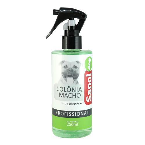 Colônia Sanol Dog Macho para Cães e Gatos - 250 mL