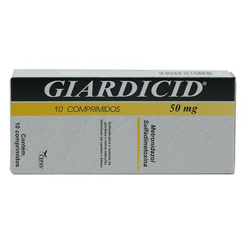 Giardicid Pharma 50mg - 10 Comprimidos