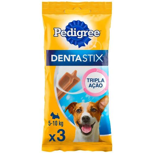 Petisco Pedigree Dentastix para Cães Adultos Porte Pequeno Sabor Carne - 3 Unidades