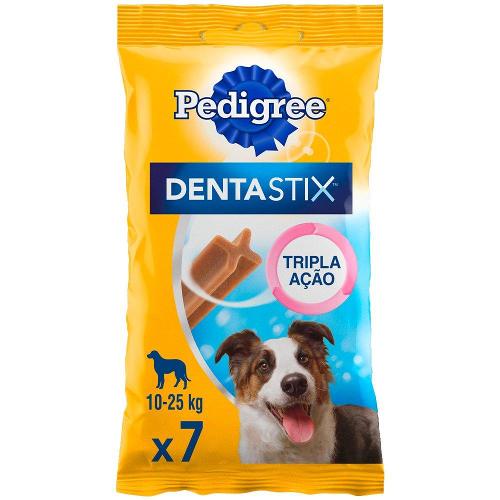Petisco Pedigree Dentastix para Cães Adultos Porte Médio Sabor Carne - 7 Unidades