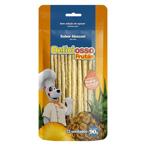 Ossinho XisDog Deliciosso Frutas Abacaxi - 90 g