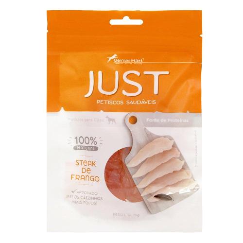 Petisco Just Steak de Frango para Cães - 75 g