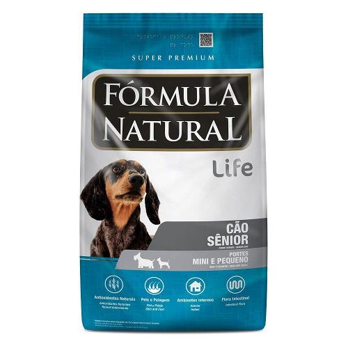 Ração Fórmula Natural Life para Cães Sênior de Porte Mini e Pequeno - 15 Kg