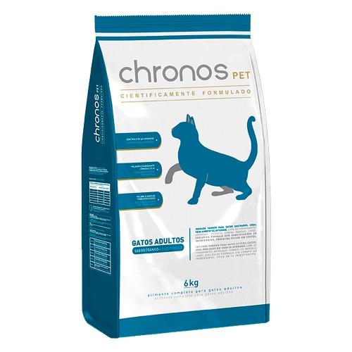 Ração Chronos Pet para Gatos Adultos - 6 Kg