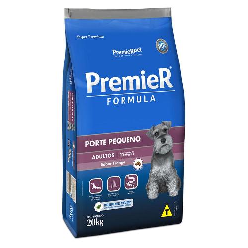 Ração Premier Formula Cães Adultos Raças Pequenas - 20 Kg