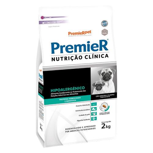 Ração Premier Nutrição Clínica Hipoalergênico para Cães Adultos Pequeno Porte - 2 Kg