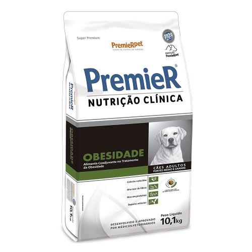 Ração Premier Nutrição Clínica Obesidade para Cães Adultos Médio e Grande Porte - 10,1 Kg