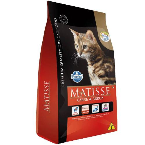 Ração Farmina Matisse Carne e Arroz Gatos Adultos - 2 Kg