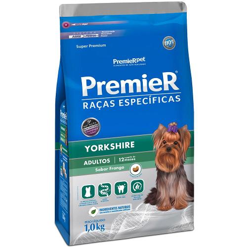 Ração Premier Pet Raças Específicas Yorkshire Adulto - 1 Kg