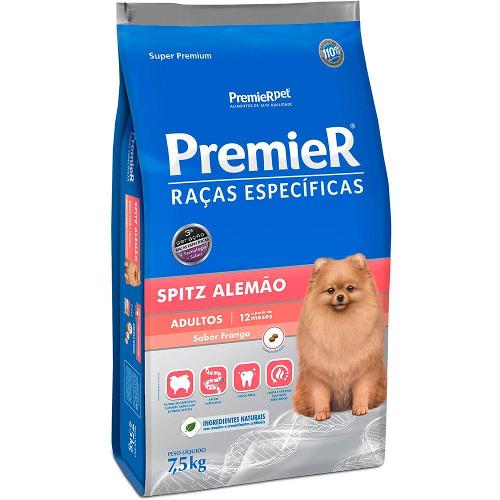 Ração Premier Raças Específicas Spitz Alemão Adulto - 7,5 Kg