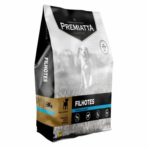 Ração Premiatta Classic para Cães Filhotes de Raças Médias e Grandes - 3 Kg