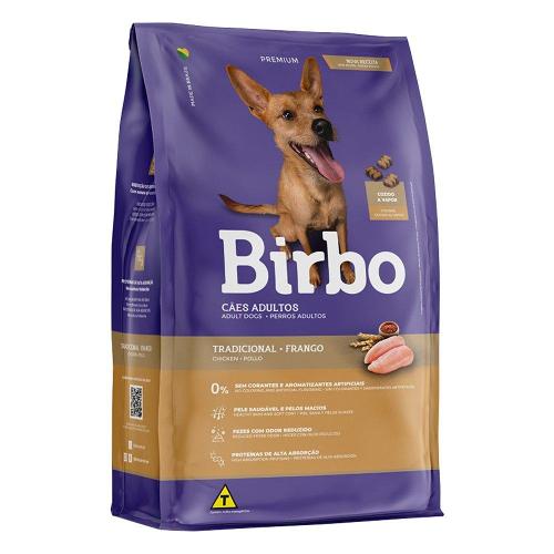 Ração Seca Birbo Frango para Cães Adultos - 7 Kg