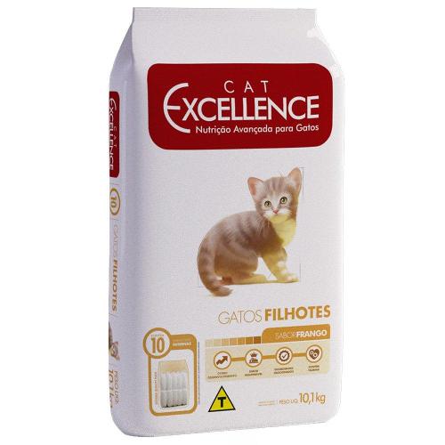 Ração Cat Excellence Frango Gatos Filhotes - 10,1 Kg
