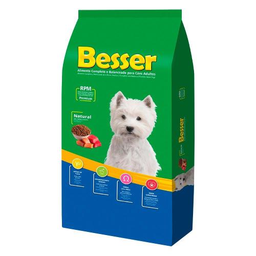 Ração Besser Cães Adultos Raças Pequenas e Médias - 15 Kg
