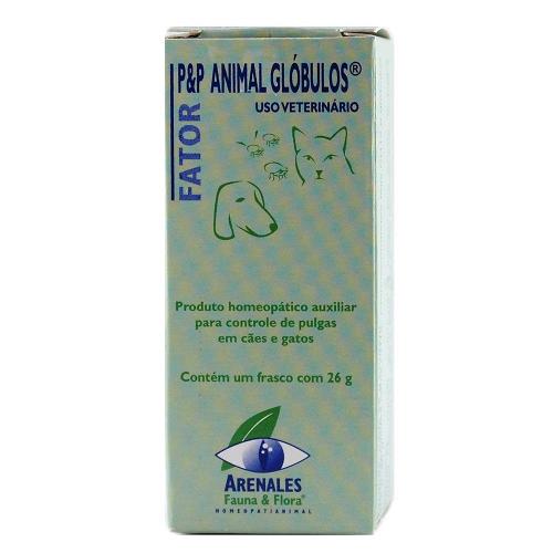 Sistema de Terapia Arenales Fator P&P Animal Glóbulos - 26 g