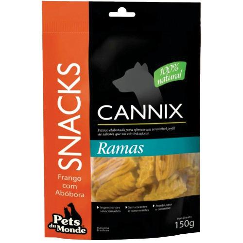 Snacks Pets du Monde Cannix Ramas Frango com Abóbora - 150 g
