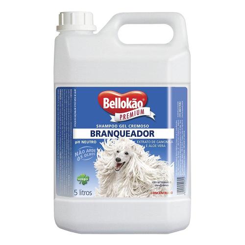 Shampoo Gel Cremoso Bellokão Premium Branqueador - 5 Litros