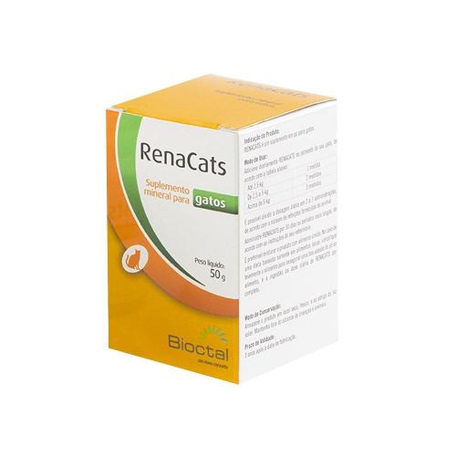 Suplemento Mineral Candioli RenaCats Tratamento Renal - 50 g