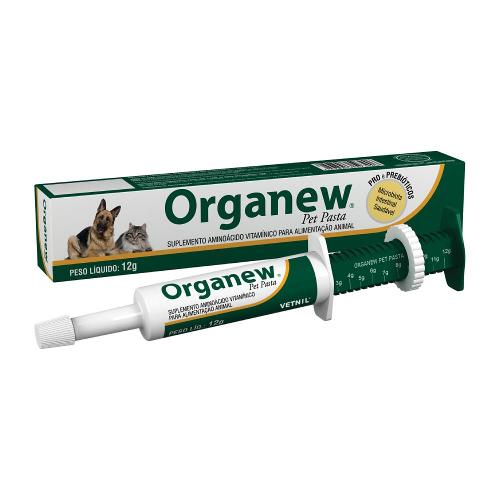 Suplemento Vitamínico Organew Forte Probiótico + Prebiótico Pasta - 12 g