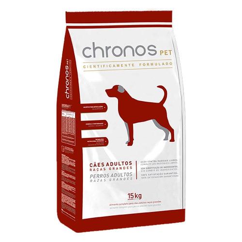 Ração Chronos Pet para Cães Adultos  Raças Grandes - 15 Kg