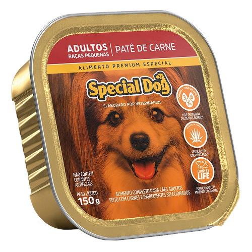 Ração Úmida Special Dog Patê Carne para Cães Adultos Raças Pequenas - 150 g