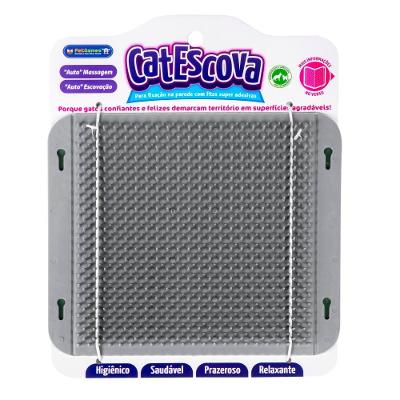 Brinquedo Cat Escova Cinza para Gatos - Tam. Único