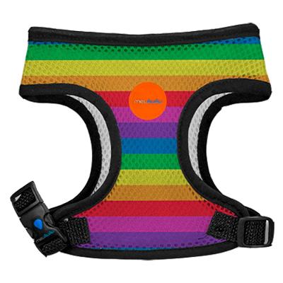 Peitoral Mesh Rainbow para Cães - Tam. PP