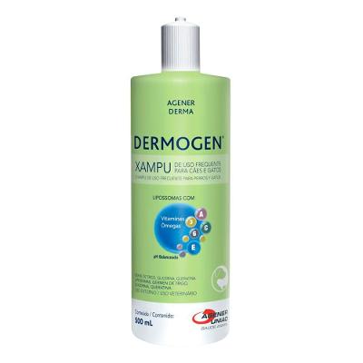 Shampoo Agener União Dermogen Equilíbrio para Cães e Gatos - 500 mL