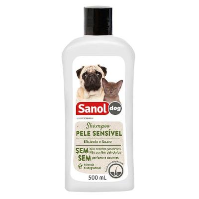 Shampoo Sanol Dog Pele Sensível - 500 mL