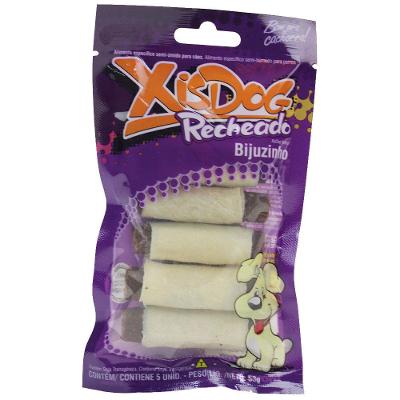 Ossinho XisDog Bijuzinho Recheado - 5 Unidades