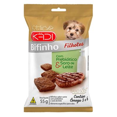 Bifinho 8in1 para Cães Filhotes Sabor Carne - 55g