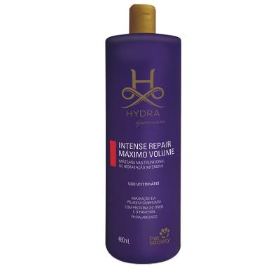 Máscara Multifuncional Pet Society Hydra Groomers Intense Repair Máximo Volume - 480 mL