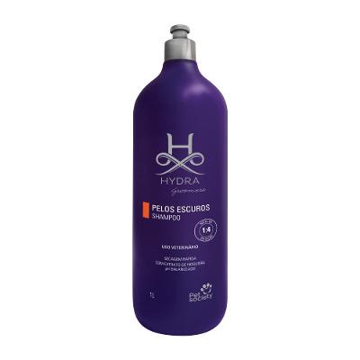 Shampoo Pet Society Hydra Groomers Pelos Escuros para Cães e Gatos - 1 Litro