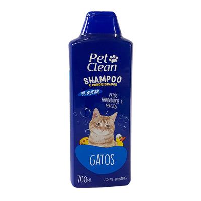 Shampoo e Condicionador Pet Clean para Gatos - 700 mL