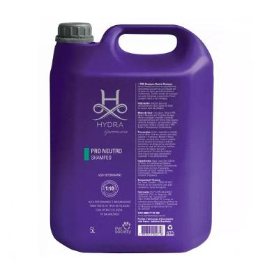 Shampoo Pet Society Hydra Groomers Pro Neutro para Cães e Gatos  - 5 Litros
