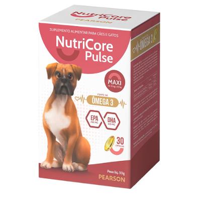 Suplemento Alimentar NutriCore Pulse Maxi 330 mg - 30 Cápsulas