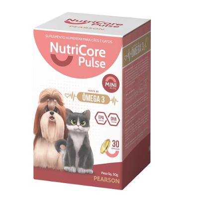 Suplemento Alimentar NutriCore Pulse Mini 180 mg - 30 Cápsulas