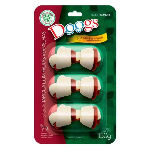 Osso Doogs Tapioca com Frutas Vermelhas para Cães - 150 g