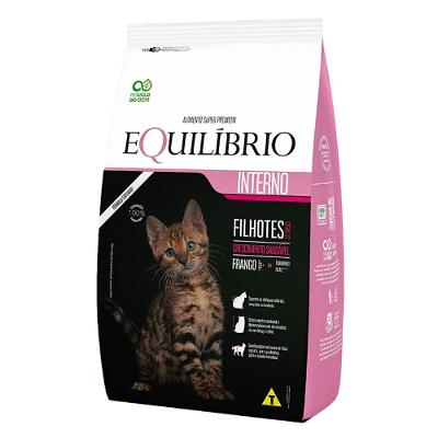 Ração Seca Equilíbrio Frango para Gatos Filhotes - 1,5 Kg