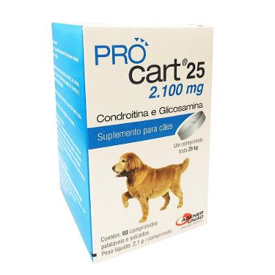 Suplemento Alimentar Agener União Procart 25 - 60 comprimidos