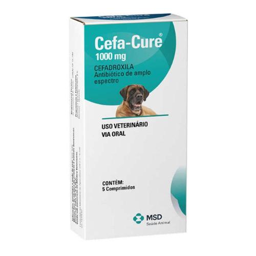 Antibiótico MSD Cefa Cure para Cães - 1000 mg