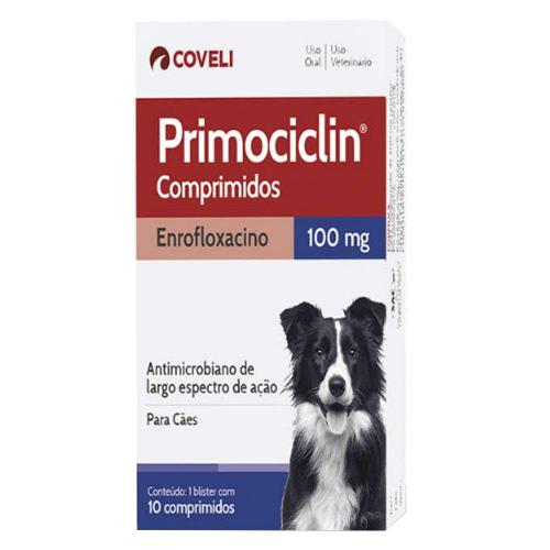 Antimicrobiano Coveli Primociclin para Cães - 100 mg